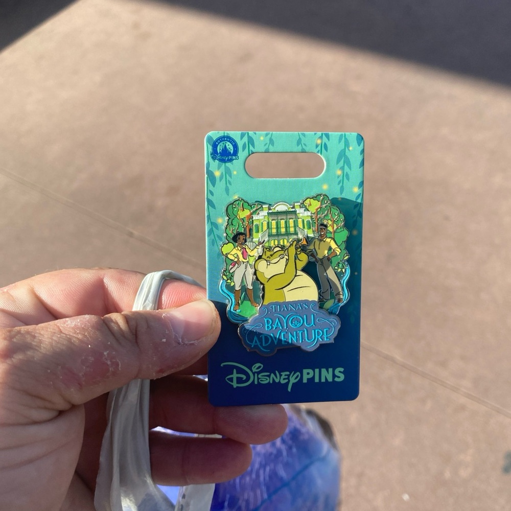 New Disney Parks Tiana's Bayou Adventure 3D Pin Naveen Louis BNWT